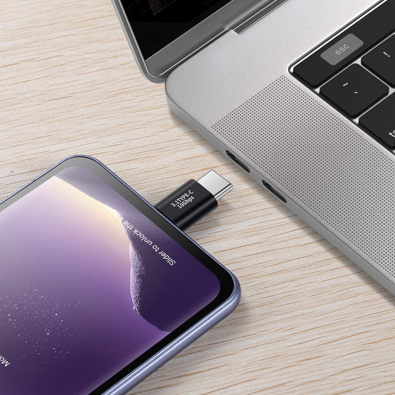 BOLS USB C Adapter (4 pcs), Support USB C Full Function, Support 10GBbps Rate, Audio and Video, Fast Charging Adapter…