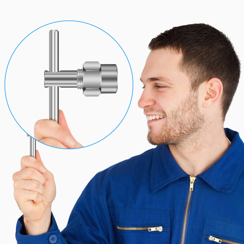 Faucet Cartridge Parts Replacement with Puller & Retainer Clip, Compatible with 1222 Moen Tub Shower, One-Handle Posi Temp Faucet Cartridge, Removal Tool for Bathtub Valve Parts Repair