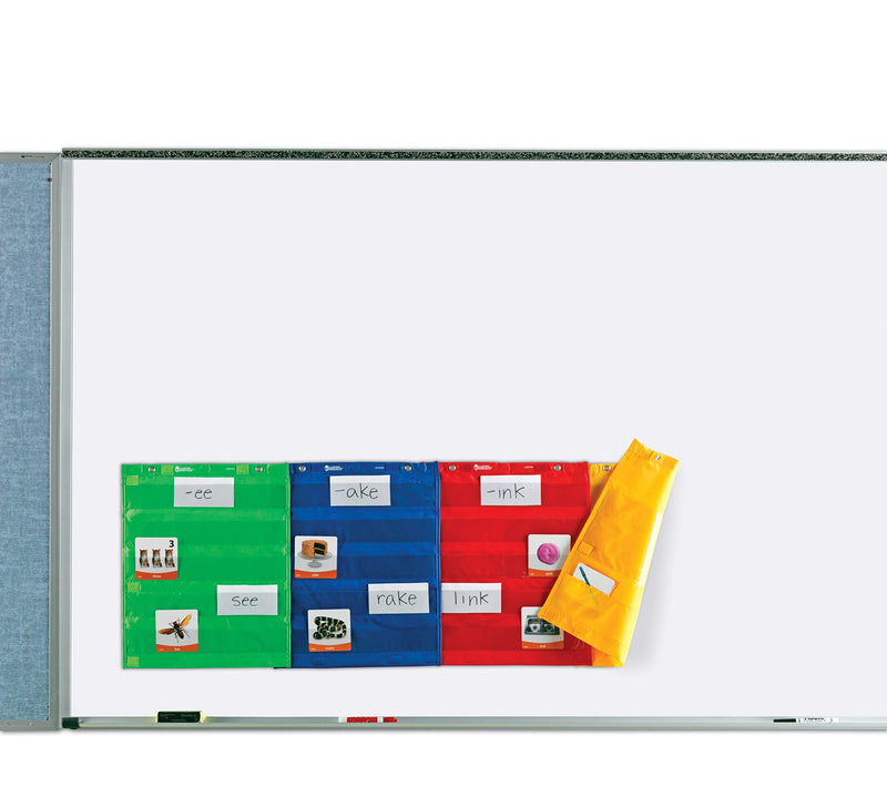 Learning Resources Magnetic Pocket Chart Squares - Set of 4, Classroom Pocket Charts, Classroom/Teacher Organizer, Classroom Supplies, Homeschool Supplies, Teaching Materials