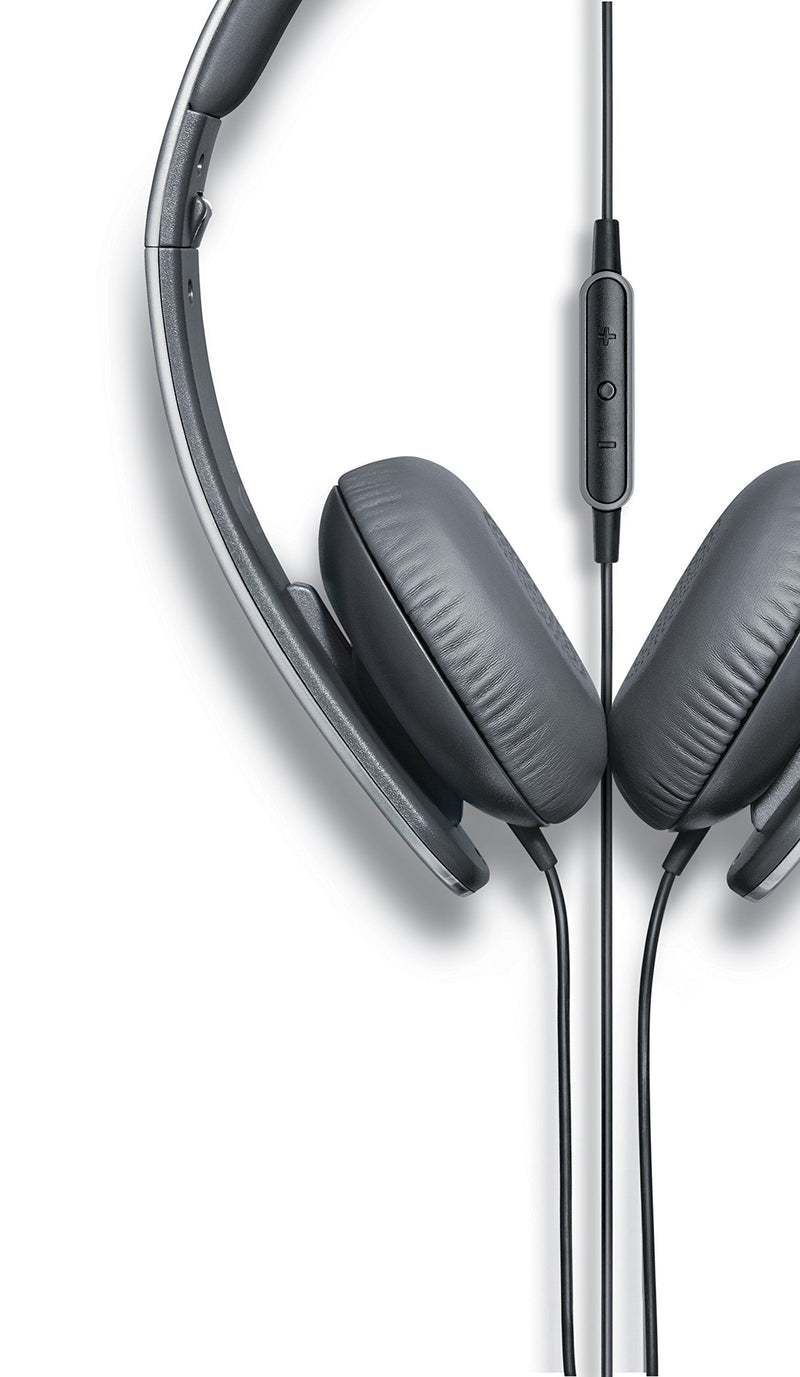 Shure SRH145m+ Portable Collapsible Headphones with Remote + Microphone Compatible with All Apple iOS Devices Closed-Back with Remote and Mic