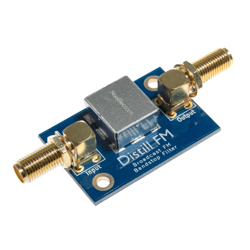 Flamingo FM - Broadcast FM Bandstop Filter (FM Notch Filter) for Software Defined Radio (SDR) Applications