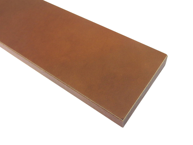 French Leather Strop Paddle 2-Sided 3” x 10” Stropping Surface Lacquered Beech Handle 107220