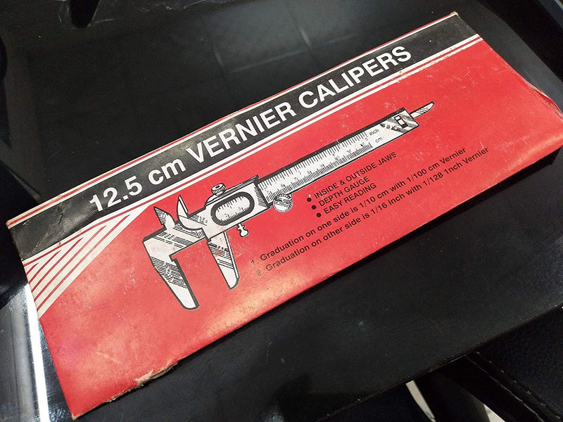 QUALITY NON DIGITAL VERNIER CALIPER- PROFESSIONAL METRIC -IMPERIAL MEASURING SYSTEM TOOLS FOR INSIDE, OUTSIDE, DEPTH & STEP MEASUREMENTS (NON STEEL PLATED BODY) (NON STEEL PLATED BODY)