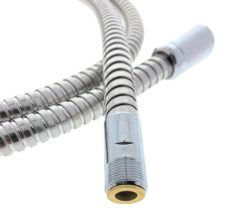 Essential Values Pull Out Replacement Hose 46092000 (59” Inches), Replacement for Grohe Hand Shower Faucets only | Fits Ladylux, Euro Plus & More Models Light Beautiful| Chrome Finish