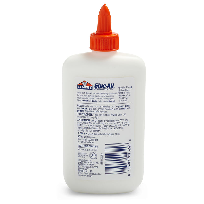 Elmer's Glue-All Multi-Purpose Liquid Glue, Extra Strong, 7.625 Ounces, 1 Count (E1324)