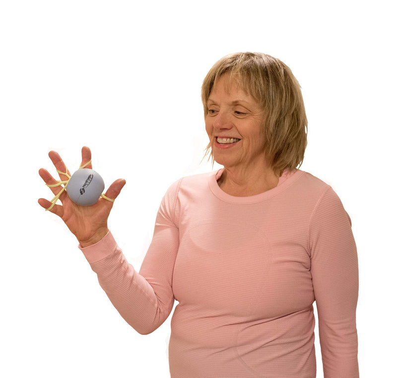 Handmaster Plus Physical Therapy Hand Exerciser (Colours May Vary), 9 Piece Set