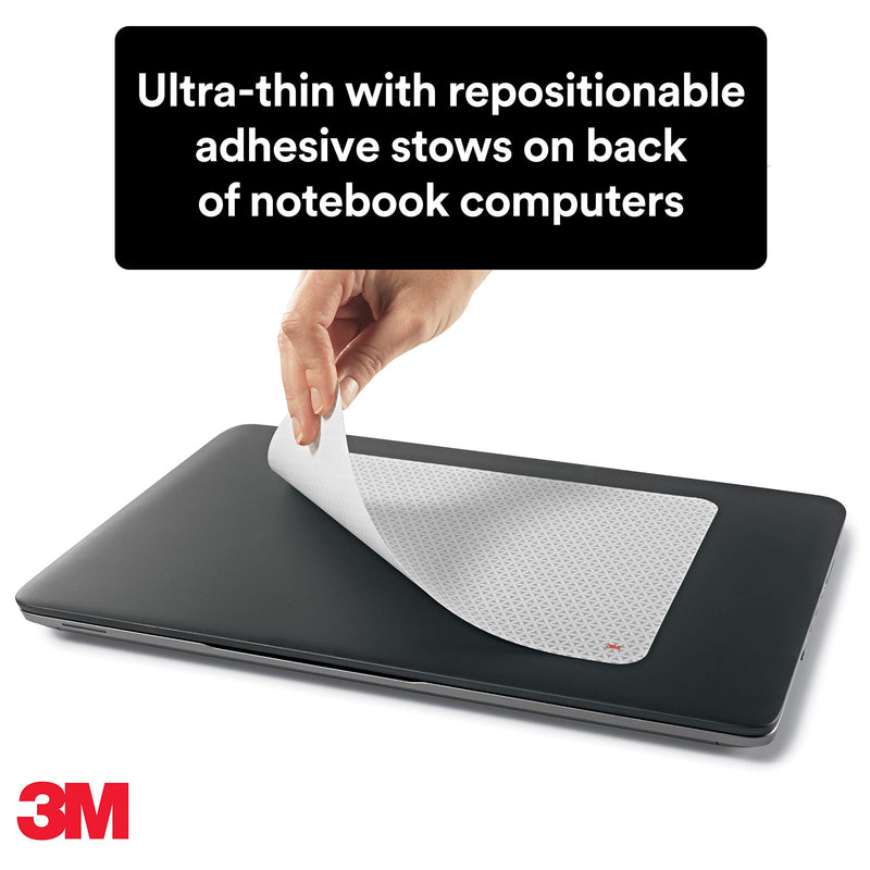 3M Precise Mouse Pad with Repositionable Adhesive Back, Enhances the Precision of Optical Mice at Fast Speeds, 8.5" x 7", Bitmap (MP200PS)