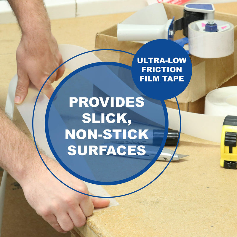 3M 0.125-5-9325 Transparent Squeak Reduction Tape -30 to 225 Degrees F Performance Temperature, 0.005" Thick, 1 roll