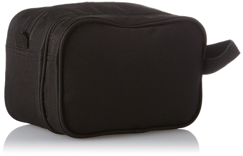 Everest 578W Dual Compartment Toiletry Bag, Black, One Size