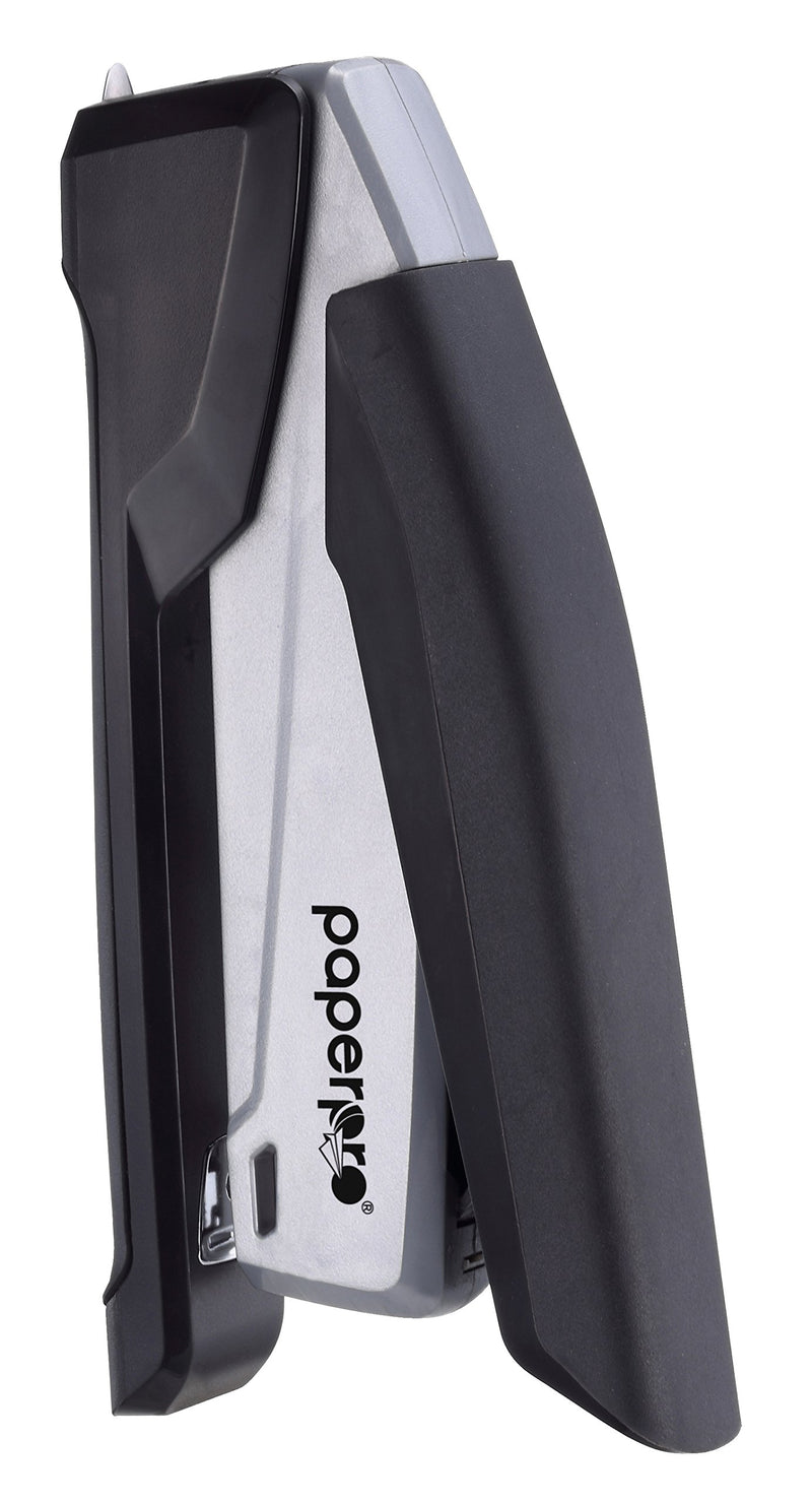 Bostitch InPower Spring-Powered Desktop Stapler, Black (1100) Gray