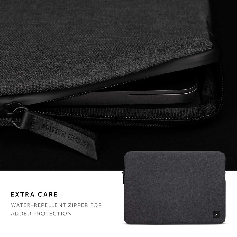 Native Union Stow Lite MacBook Sleeve 16” – Minimalist Slim Sleeve with 360-Degree Protection – Compatible with MacBook Pro 15" (2016-2019), MacBook Pro 16”(2019-2021) (Slate) 16" Slate