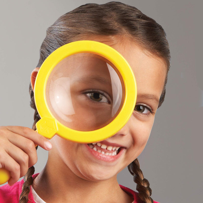 Learning Resources Magnifier & Tweezers, Fine Motor Toy, Easy Grip, Assorted Colors, Kids Magnifier, Kids Tweezers, Ages 3+