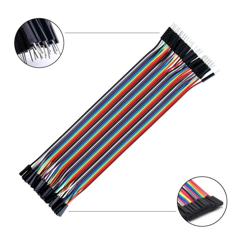 3 in 1 Male to Female /Male to Male /Female to Female Breadboard Jumper Wires for Arduino and Raspberry pi