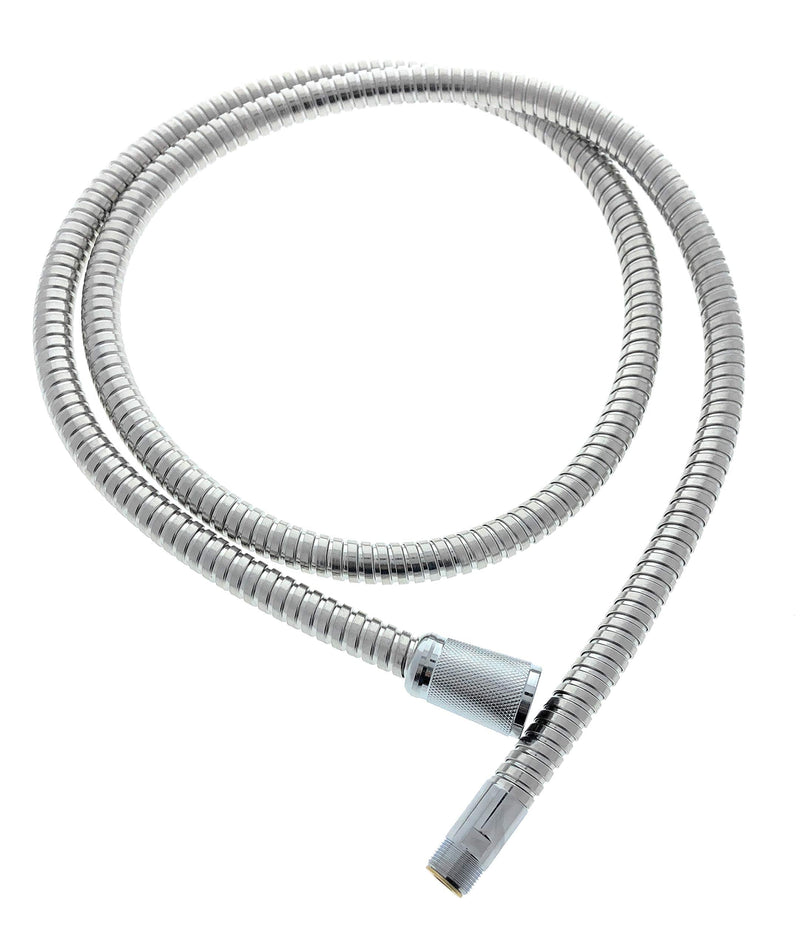 Essential Values Pull Out Replacement Hose 46092000 (59” Inches), Replacement for Grohe Hand Shower Faucets only | Fits Ladylux, Euro Plus & More Models Light Beautiful| Chrome Finish