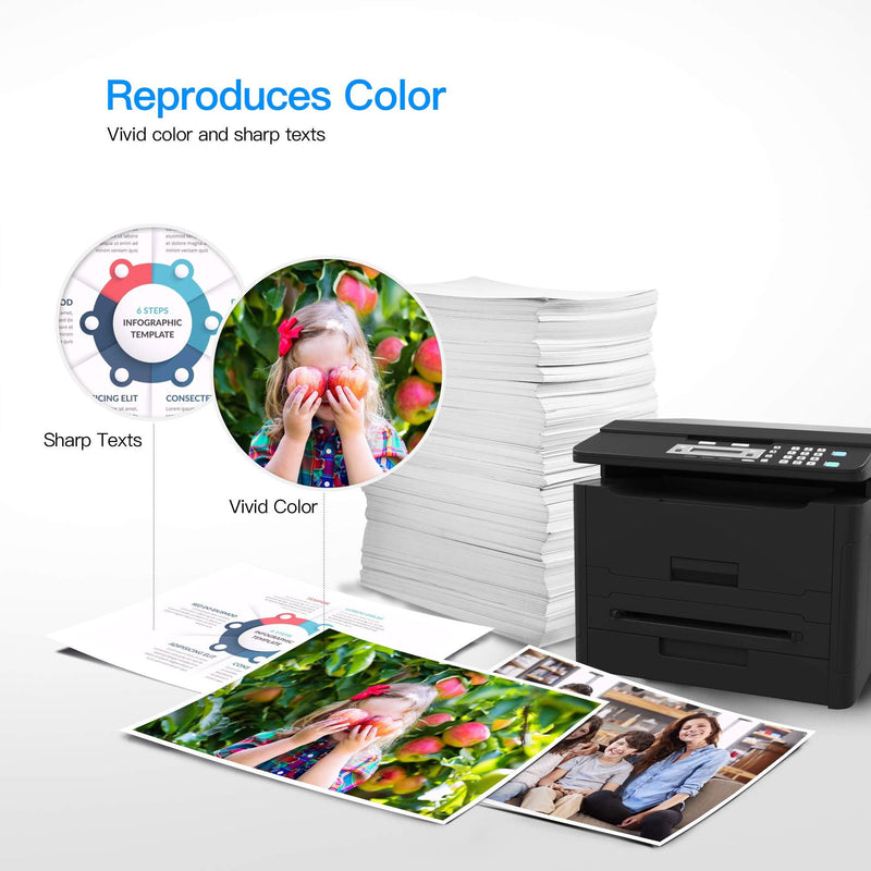 LxTek Compatible Ink Cartridge Replacement for HP 902XL 902 to use with Officejet 6978 6968 6962 6954 6975 Printers (2 Pack)