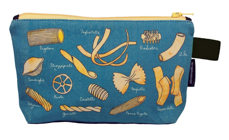 Pasta Bag - 9" Zipper Pouch for Pencils, Tools, Cosmetics and More
