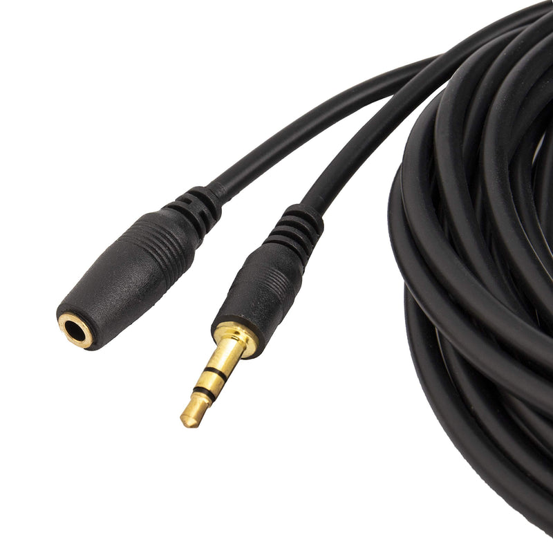 Inovat 1.5M 5 Feet 3.5mm Jack Audio Stereo Earphone M/F Extension Cable Cord Male to Female