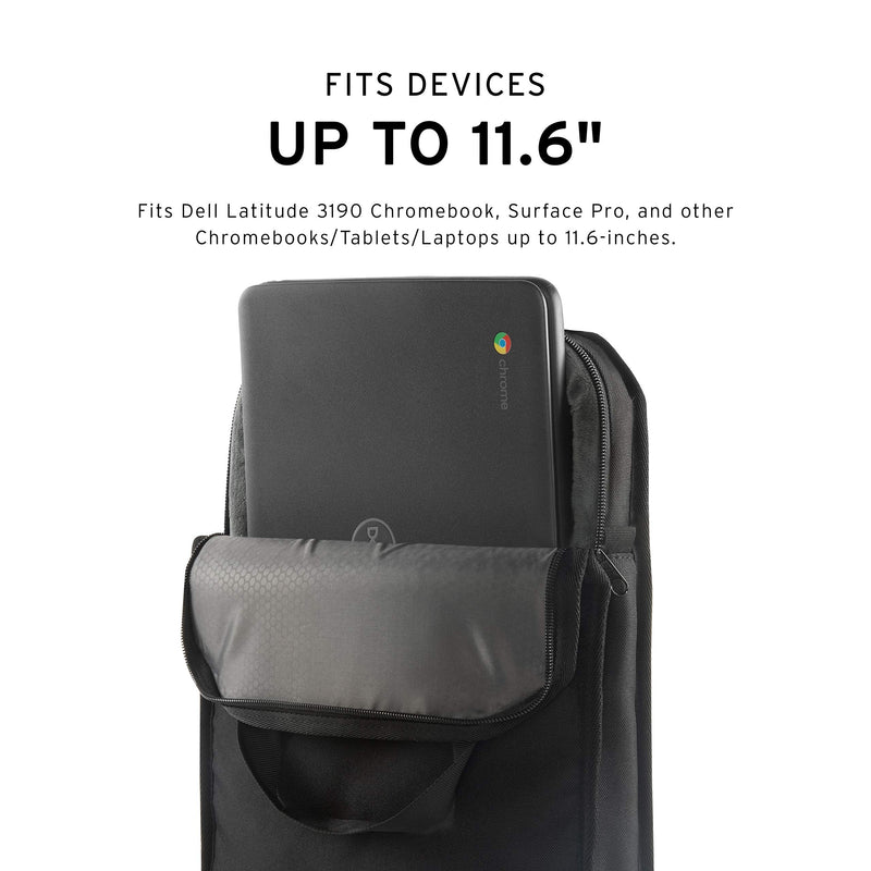 URBAN ARMOR GEAR UAG Lite Sleeve Fits Devices Up to 11.6-inches Durable Tablet/Laptop Sleeve 360 Degree Protection Impact Resistant Carrying Handle Protective Bag, Black 11,6 Zoll Sleeve Lite