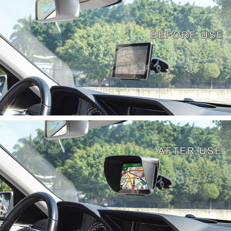 TFY Sunshade & Glare Visor for Garmin Nüvi GPS Navigator and Other GPS Navigators (5 Inch)