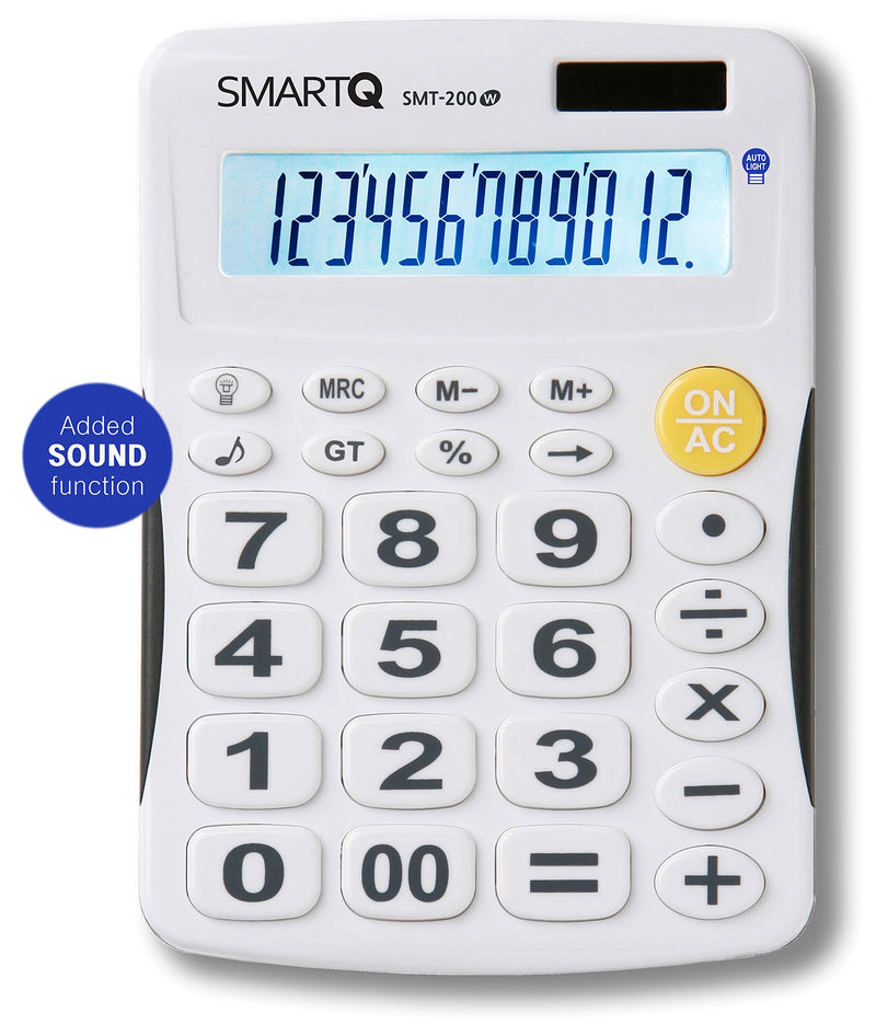 Check & Correct Function Desktop Calculator, Auto Replay Business, New Model CX-950 (SMT-200S (Backlignt)) SMT-200S (Backlignt)