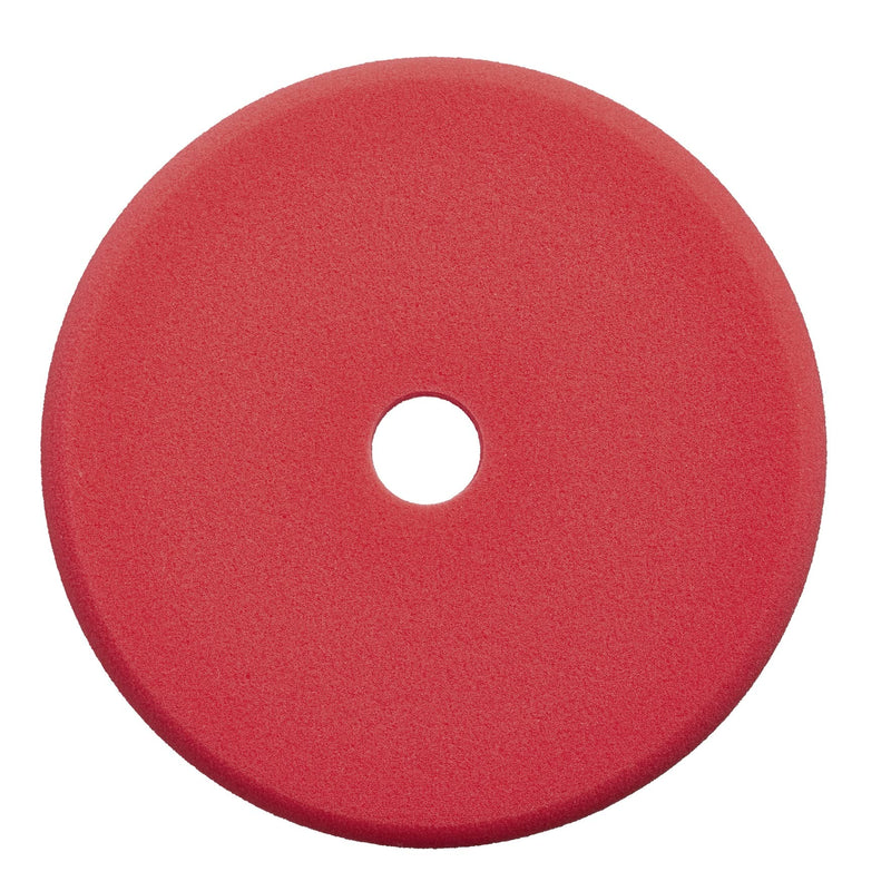 SONAX Eccentric Pad hard 143 DA (1 piece) hard fine-pored polishing disc for abrasive polishing of scratched and weathered vehicle paintwork, item no. 04934000 SONAX Eccentric Pad hard 143 DA