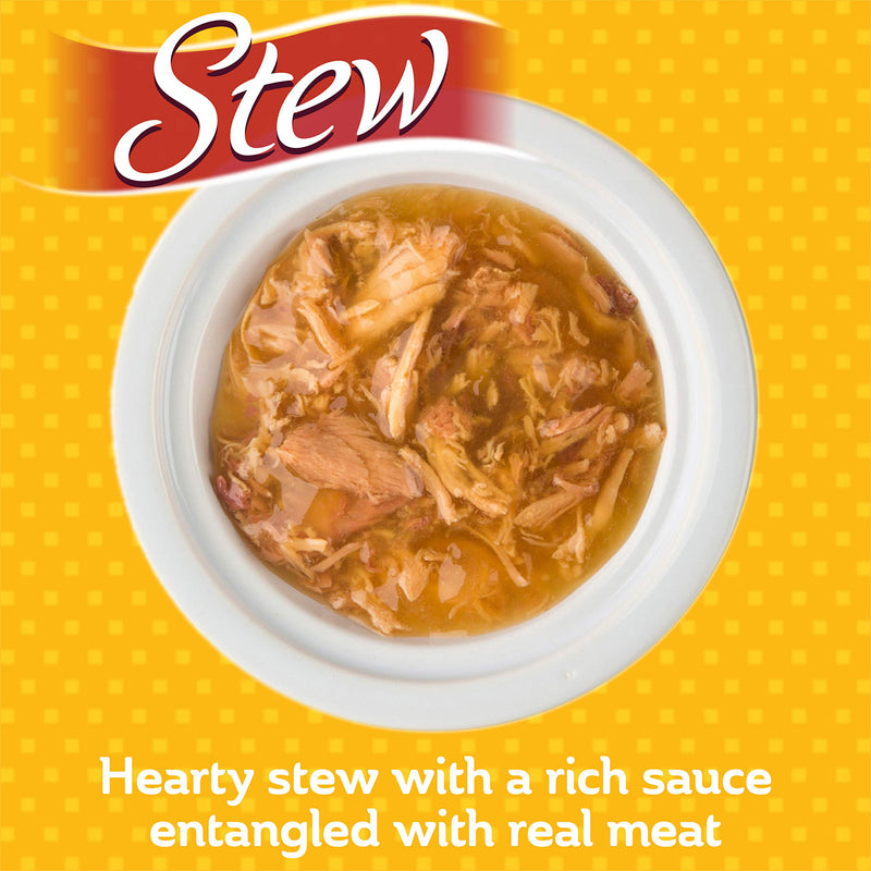 Hartz Delectables Stew Lickable Wet Cat Treats for Adult & Senior Cats, Multiple Flavors 12 Count (Pack of 1) Chicken & Tuna