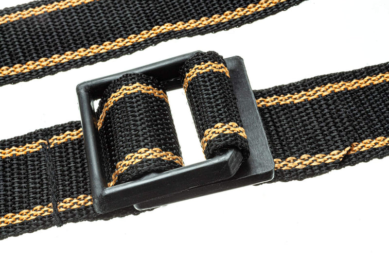 Attwood 9013-3 Battery Box Hold-Down Strap Kit â€” Medium, Strap with Firm-Grip Buckles, Footman Clamps, Screws Included