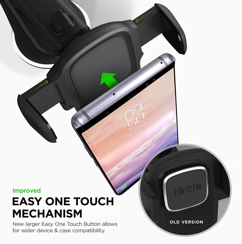 iOttie Easy One Touch 5 CD Slot Universal Car Mount Phone Holder for iPhone, Samsung, Moto, Huawei, Nokia, LG, Smartphones