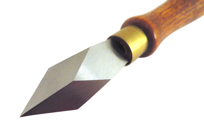 Narex Dual Double Bevel Striking Marking Knife with Blade from Hardened Mn-V Steel Heat Treated to HRc 61 822301