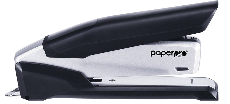 PaperPro - 1115 - inPOWER+ 28 Premium Stapler with Built-in Staple Remover, 28 Sheets, Full-Strip, Black/Silver