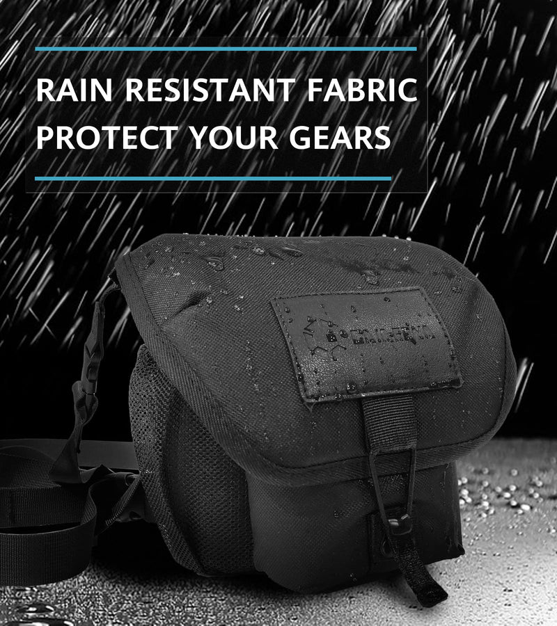 Waterproof Binocular Harness Chest Pack, Bino Harness with Range Finder Phone Pocket, Durable Lightweight Bag Rain Gear for Outdoor Hiking Hunting Fishing, Gaiarena