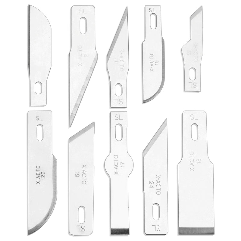 X-ACTO Compression Basic Knife Set, Great for Arts and Crafts, including Pumpkin Carving Basic Knife Set (Soft Case)