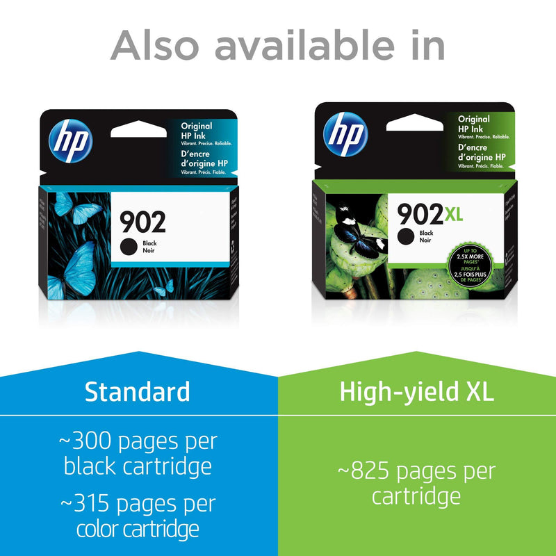 HP 902 | 3 Ink Cartridges | Cyan, Magenta, Yellow | Works with HP OfficeJet 6900 Series, HP OfficeJet Pro 6900 Series | T6L86AN, T6L90AN, T6L94AN