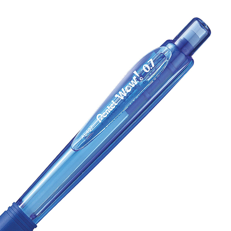 Pentel EnerGize-X Mechanical Pencil 0.7mm Blue Barrel, Box of 12 (PL107C)