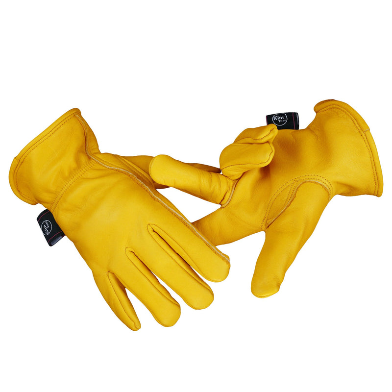 KIM YUAN Winter Warm Work Gloves 3M Thinsulate Lining Perfect for Gardening/Cutting/Construction/Motorcycle, Men & Women 1 Pair X-Large (Pack of 1) Winter-elastic Wrist