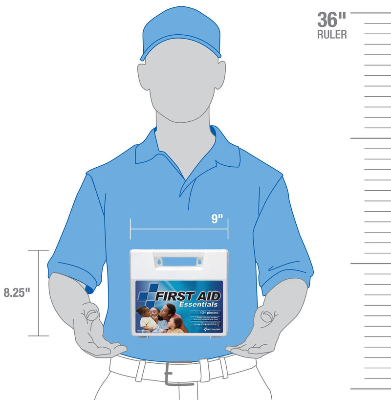 First Aid Only First Aid Kit FAO-132 Plastic Case 131 Piece
