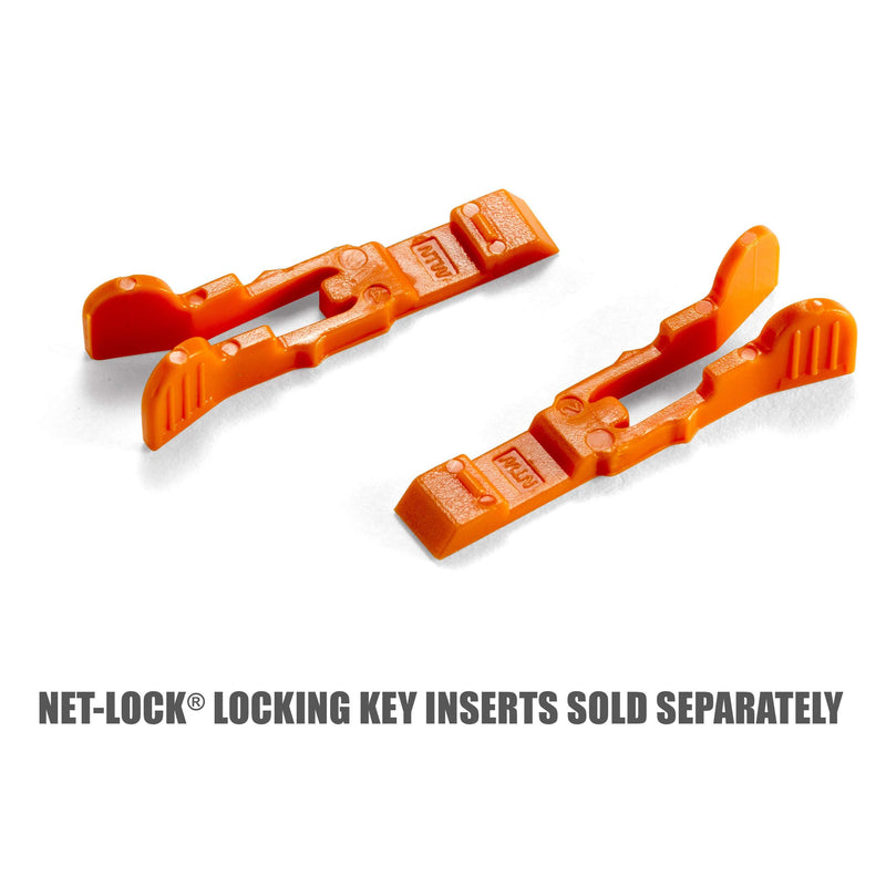 NTW NTW 1 ' Lockable CAT6 Patented Net-Lock Patch Cord, Snagless, Blue (NL-U6K-001BL) 1 feet