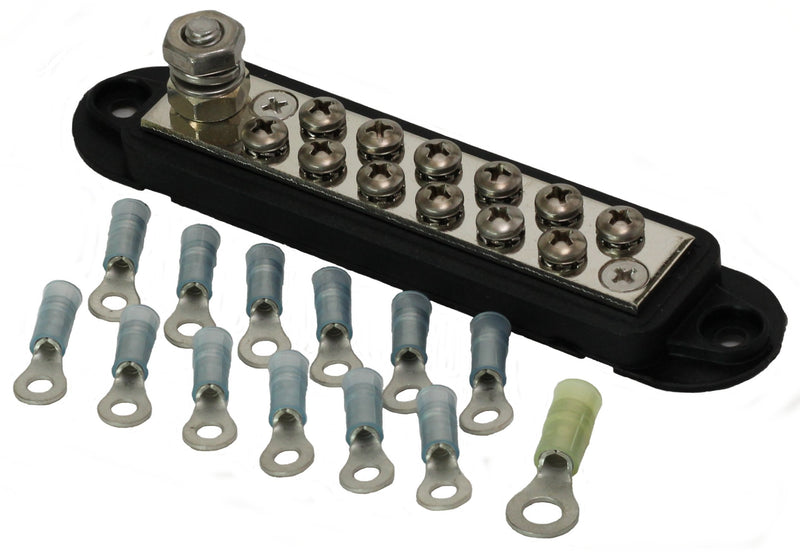 Fastronix 12 Terminal Ground Distribution Block Kit