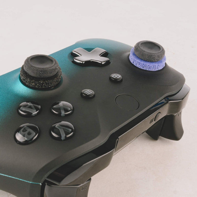 KontrolFreek Precision Rings | Aim Assist Motion Control for PlayStation 4 (PS4), Xbox One, Switch Pro & Scuf Controller (Black/Purple) Black/Purple