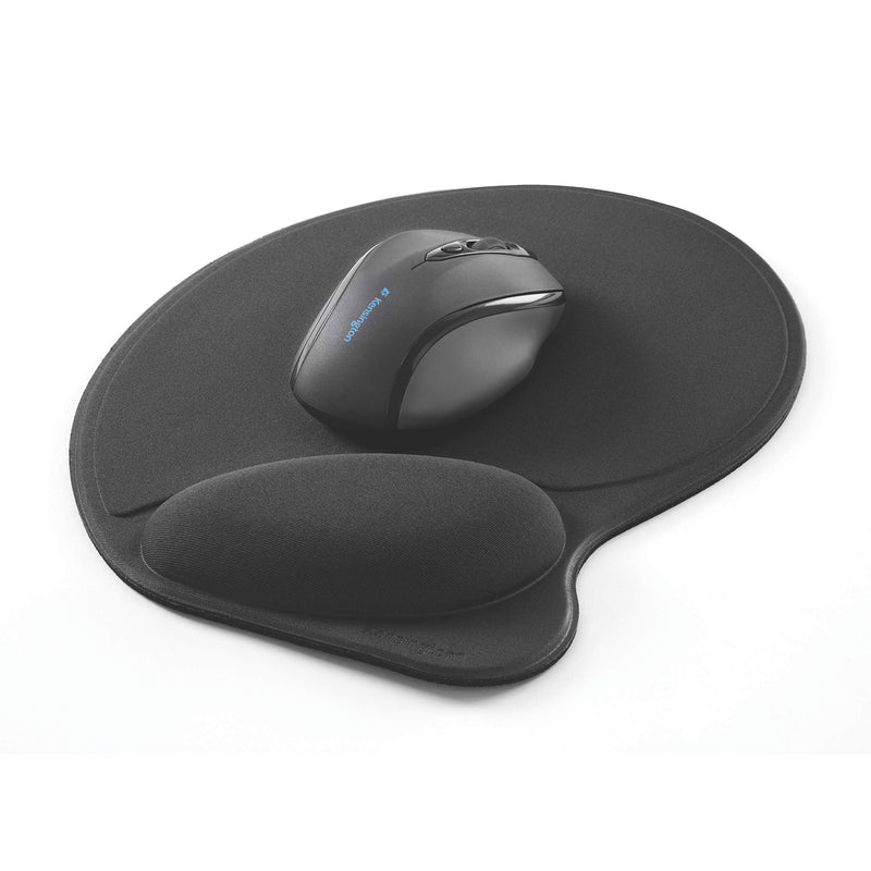 Kensington Wrist Pillow Mouse Pad, Black (57822US)