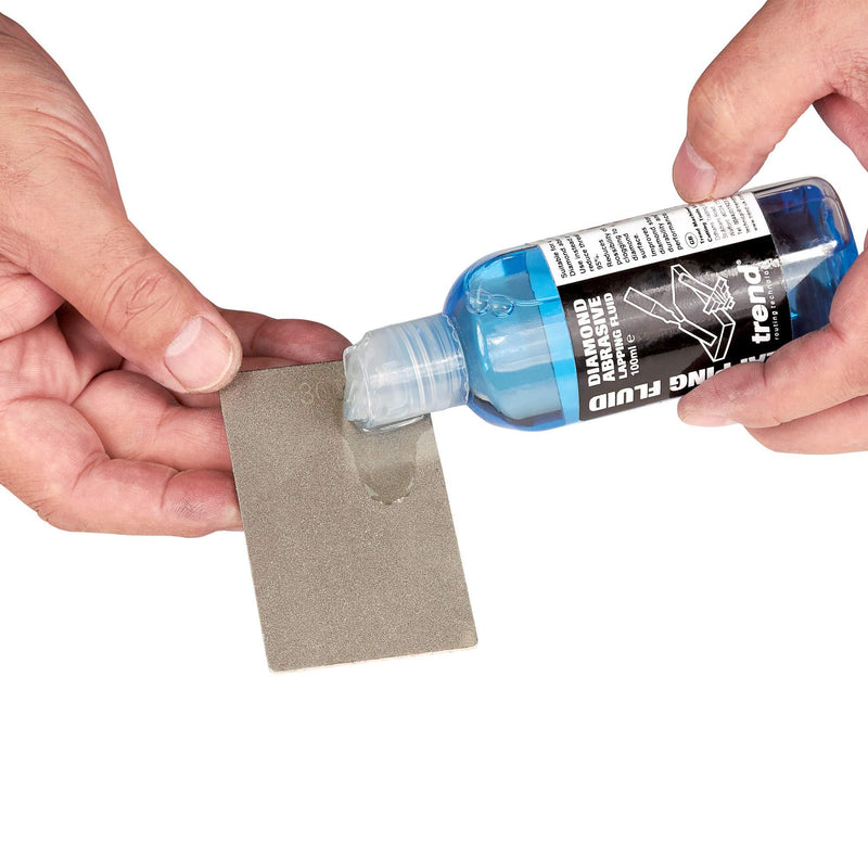 Trend DWS/LF/100 Diamond Abrasive Lapping Fluid, 3.4 fl oz , Blue 3.4 Fluid Ounce