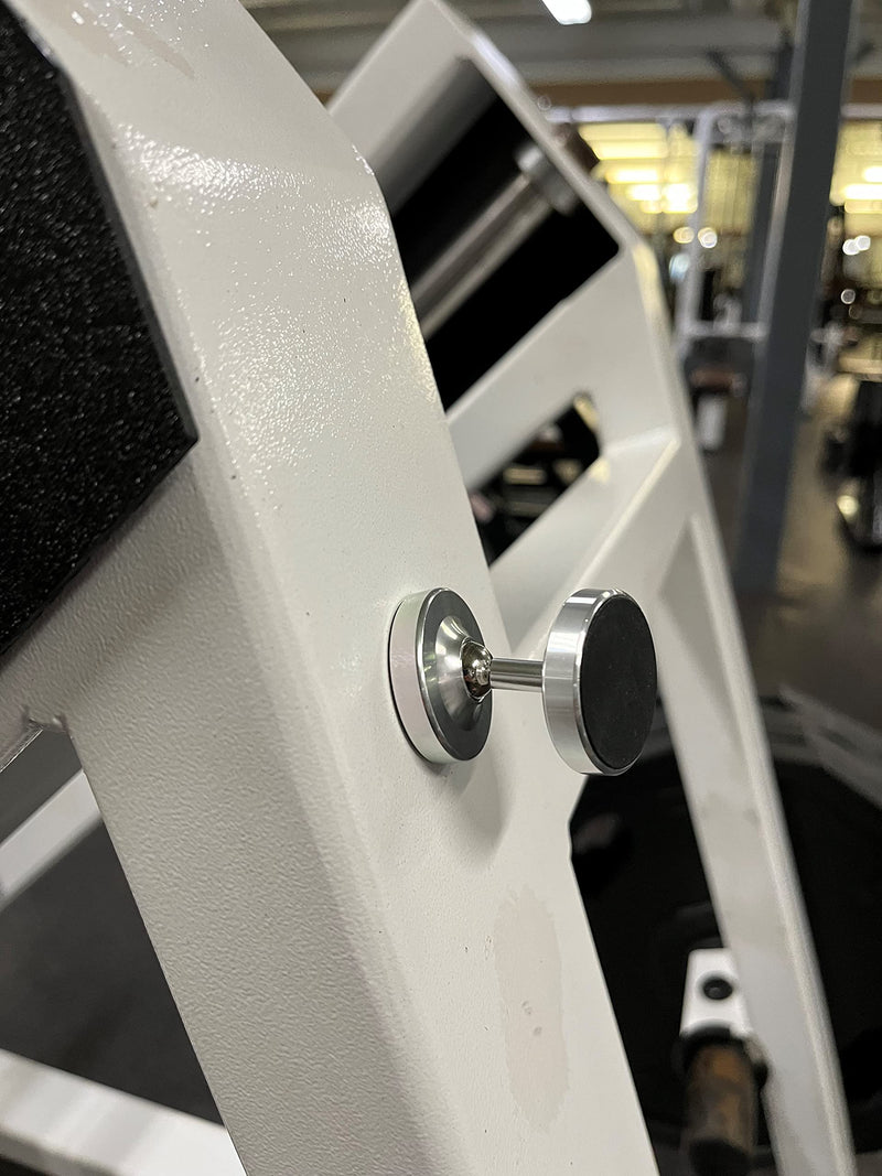 Gym Dual Magnetic Phone Mount & Holder. Attaches magnetically to Metal Surface.