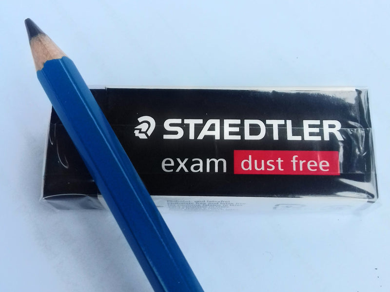 Staedtler Large Exam Dust Free Pencil Eraser (526 E20) Pack of 5 Erasers