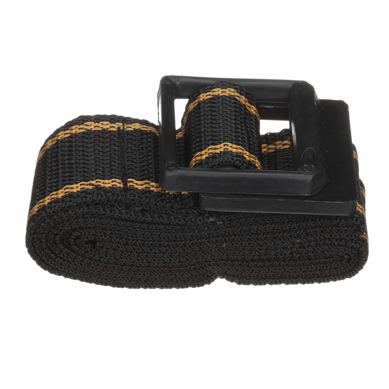 attwood 9013A3 Battery Box Hold-Down Strap Kit, Long Size, 54 Inches Long, Woven Polypropylene, with 2 Footman Clamps