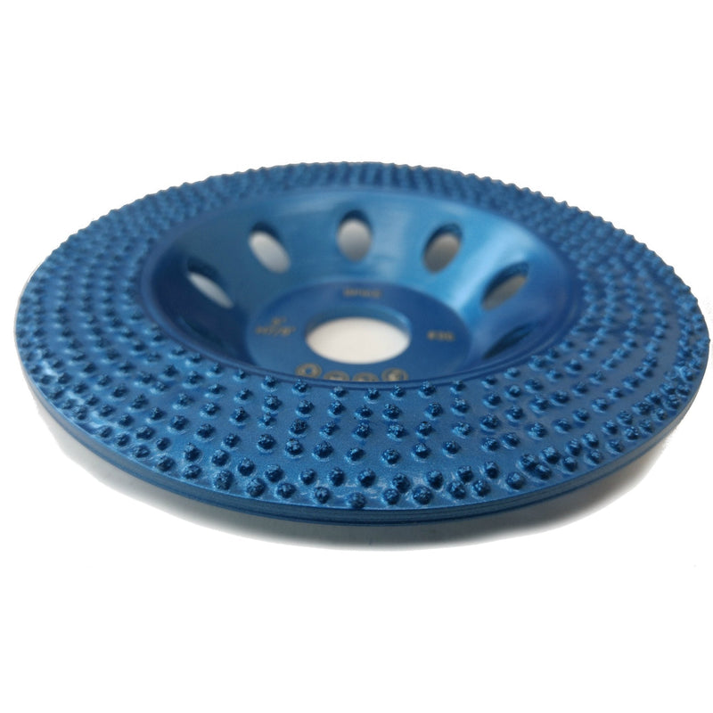 Spike 5" Diamond Cup Removing Disc Wheel for Paint, Epoxy, Glue, Mastic with RCD Newest Technology & Rubber Cushioned Body (Spike, 5", 7.1 oz Very Light) 5"