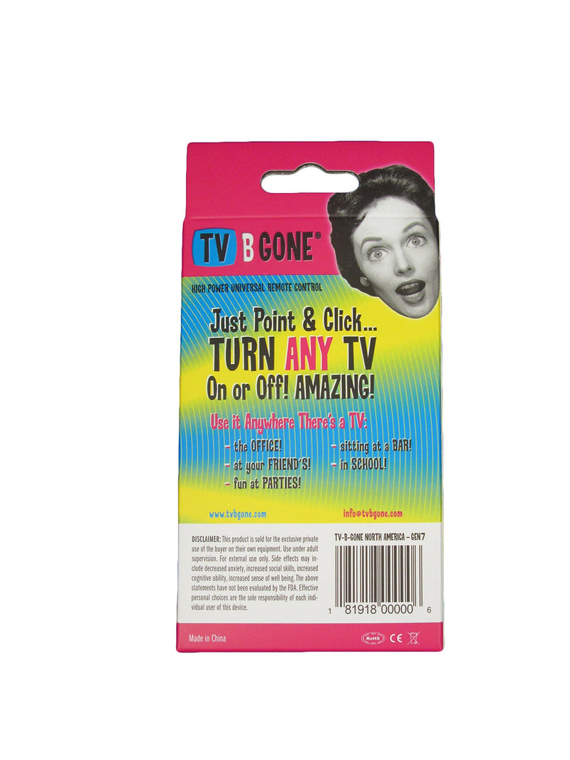 TV-B-Gone Universal TV Power Remote Control Keychain - NA/Asia North America & Asia Version