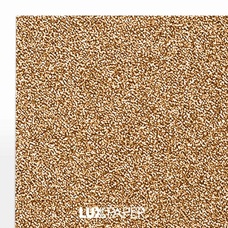 LUXPaper 8.5” x 11” Paper for Crafts and Printing in Rose Gold Sparkle, Scrapbook and Office Supplies, 50 Pack (Rose Gold)