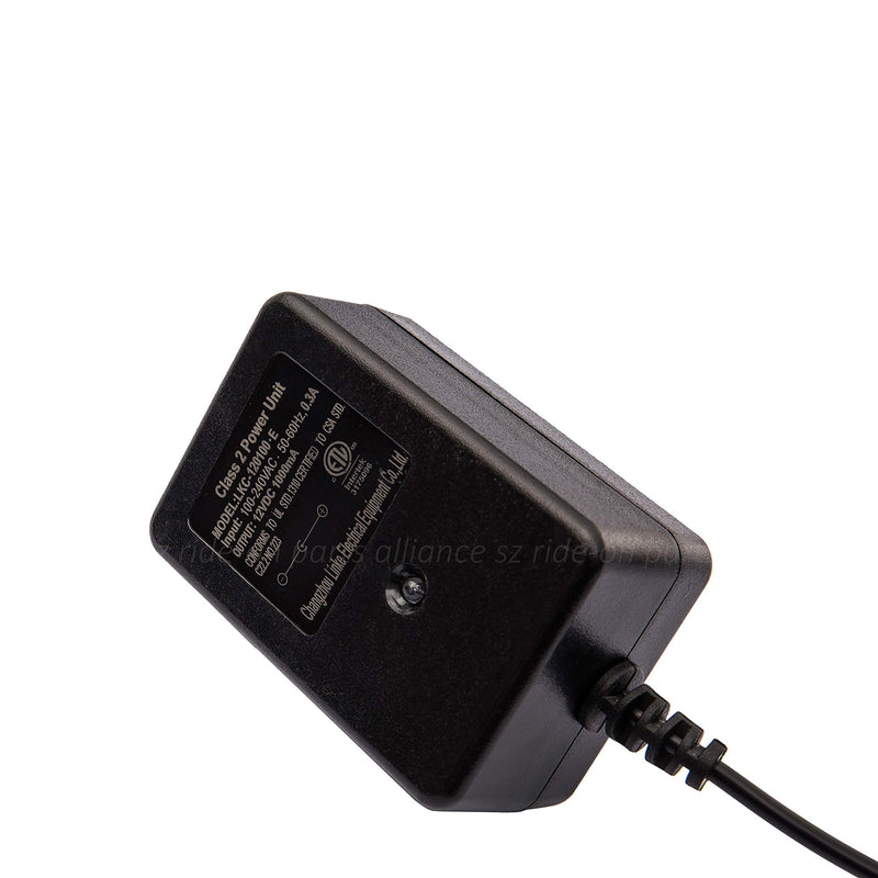 LinkePow 12 Volt Battery Charger, 12V Charger for Kids Electric Ride-Ons Battery Power Unit Compatible with Ride On Toys