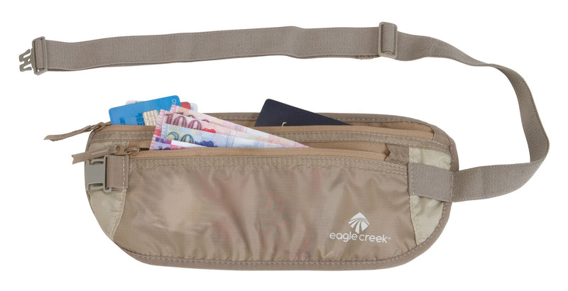 Eagle Creek Undercover Hidden Pocket - Travel Money Belt for Men and Women, Khaki