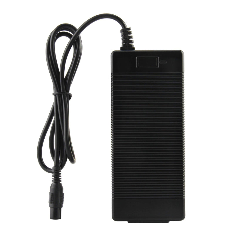 TANGSPOWER 36V Charger Output 42V 1.5A PowerFast Mini 3-Prong Inline Connector for 10Series Lithium Battery
